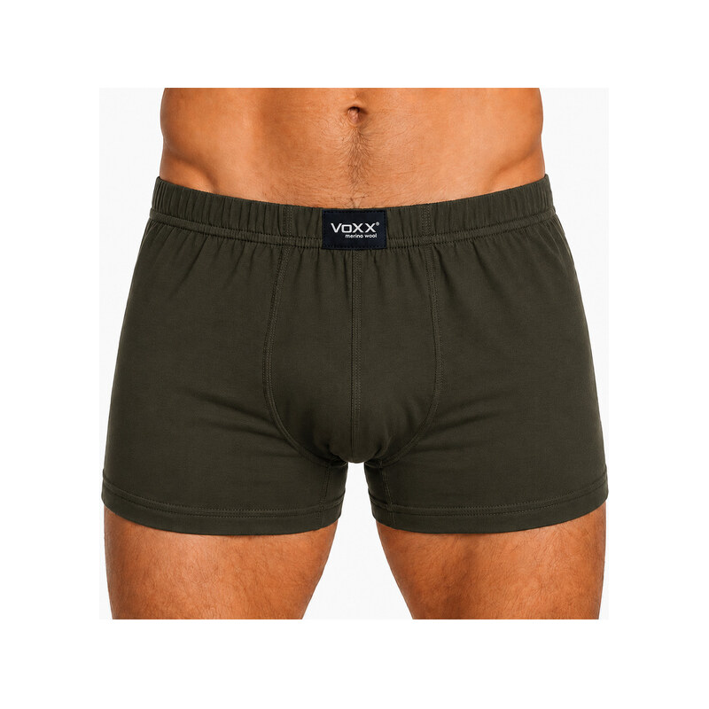 Pánské boxerky VoXX MERINOWOOL zelené (MW05-khaki)