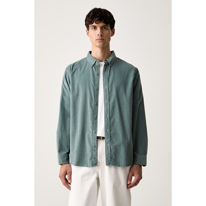Levis košile pánská se lnem AUTHENTIC BUTTON DOWN