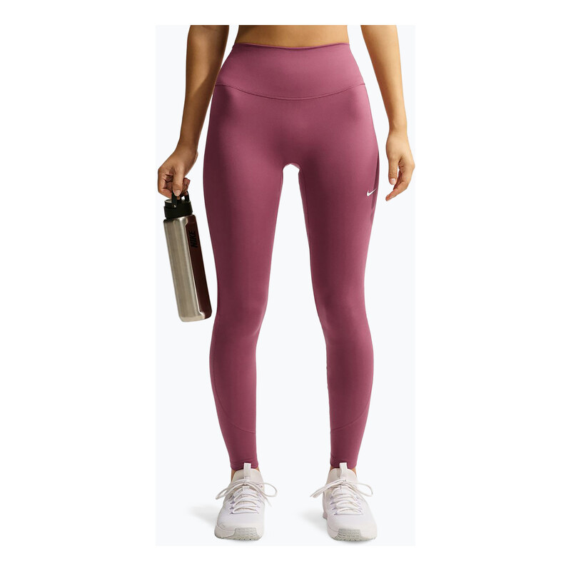 Dámské legíny Nike One pink smoke/pink smoke/pink rise/white