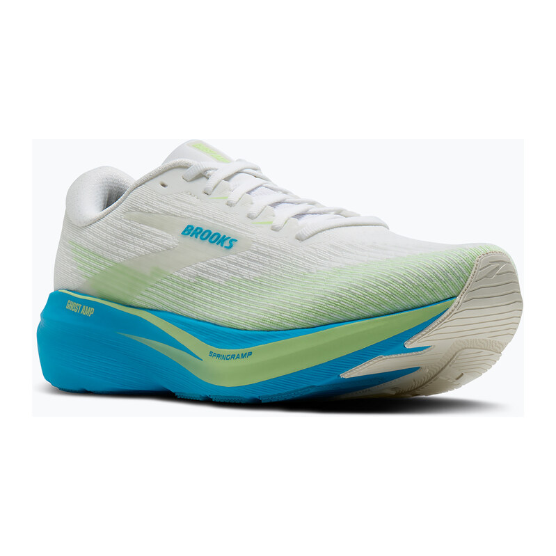 Pánské běžecké boty Brooks Ghost Amp white/blue/paradise green