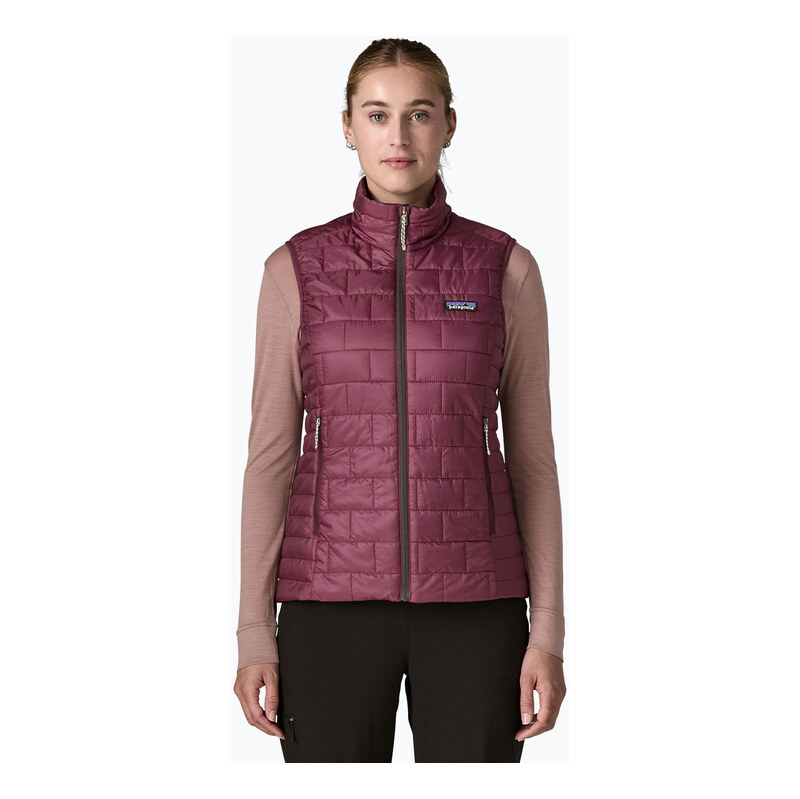 Dámská vesta Patagonia Nano Puff berry fig