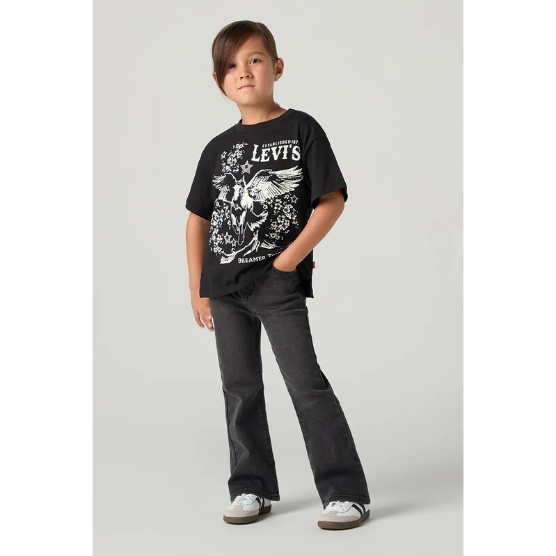 Levis flare džíny dětské 726 HIGH RISE FLARE JEAN