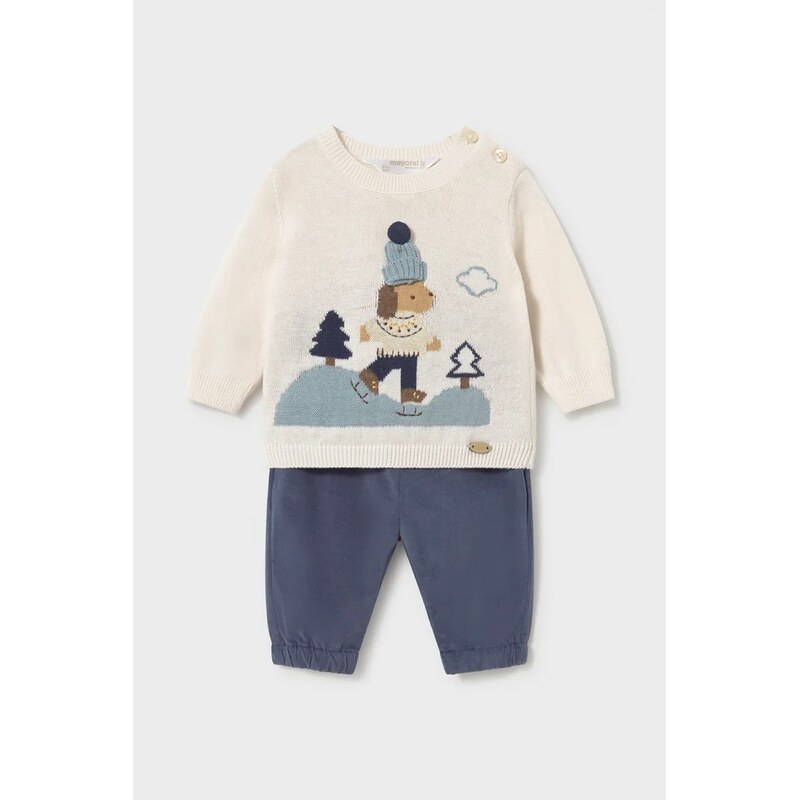 Mayoral Newborn každodenní set kojenecký bavlněný