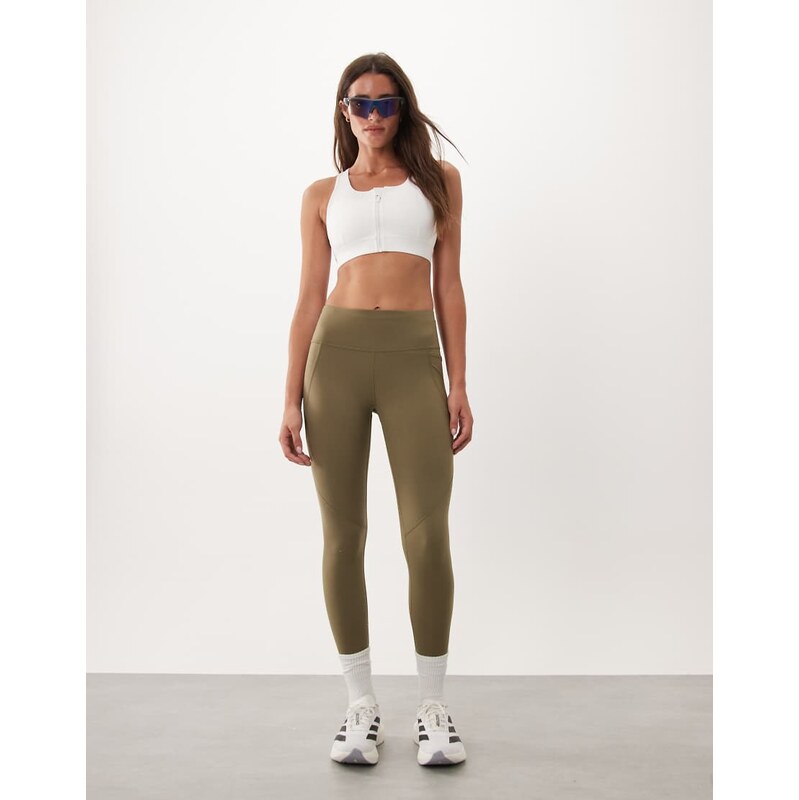Sweaty Betty Power 7/8 Workout Leggings in khaki brown-Green
