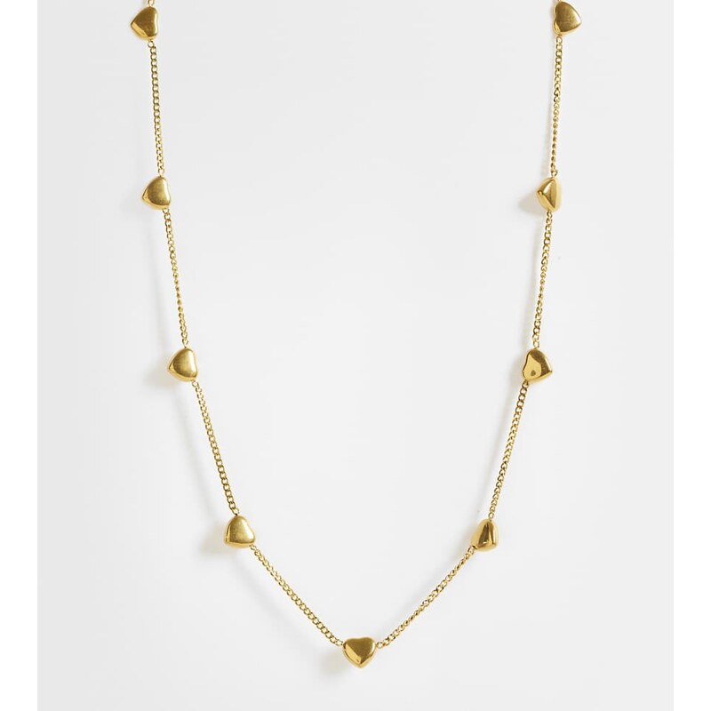 ASOS Curve ASOS DESIGN Curve waterproof stainless steel necklace