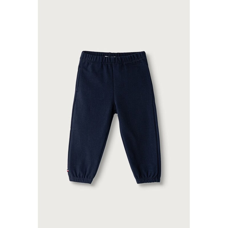 Tommy Hilfiger jogger kalhoty dětské bavlněné s elastanem