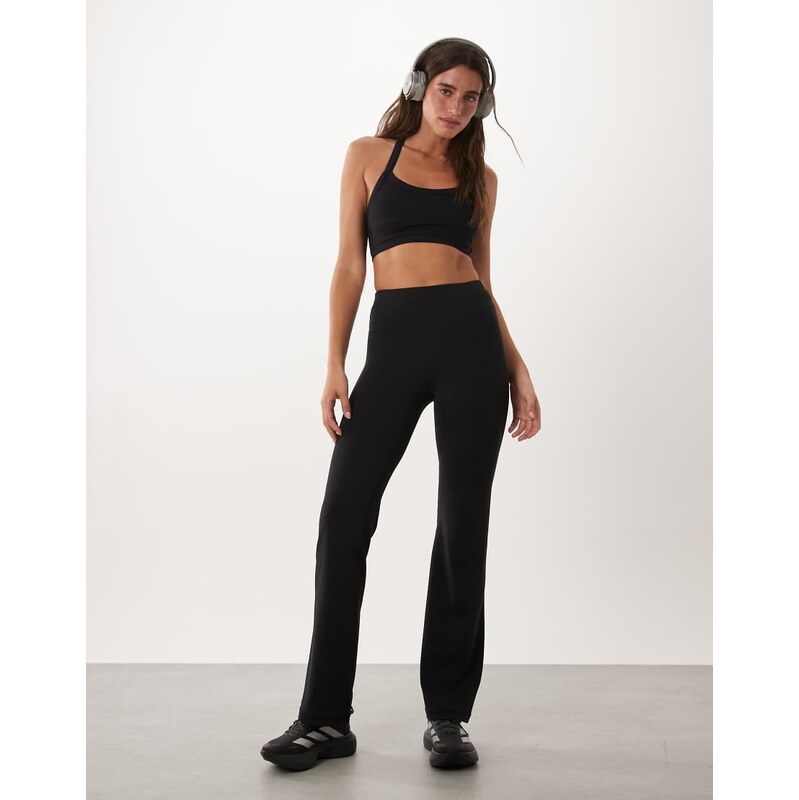 Sweaty Betty all day 32 straight leg trousers in black