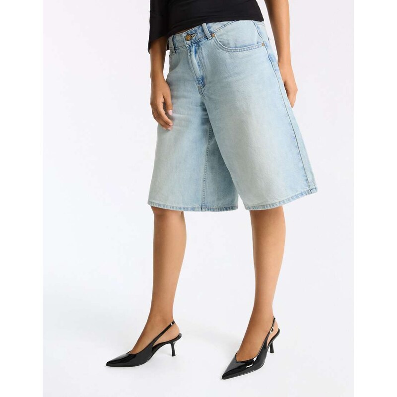 Bershka Kitten heel shoes in black