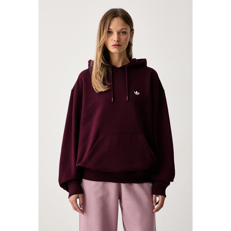 adidas Originals mikina s kapucí dámská s bavlnou Essentials