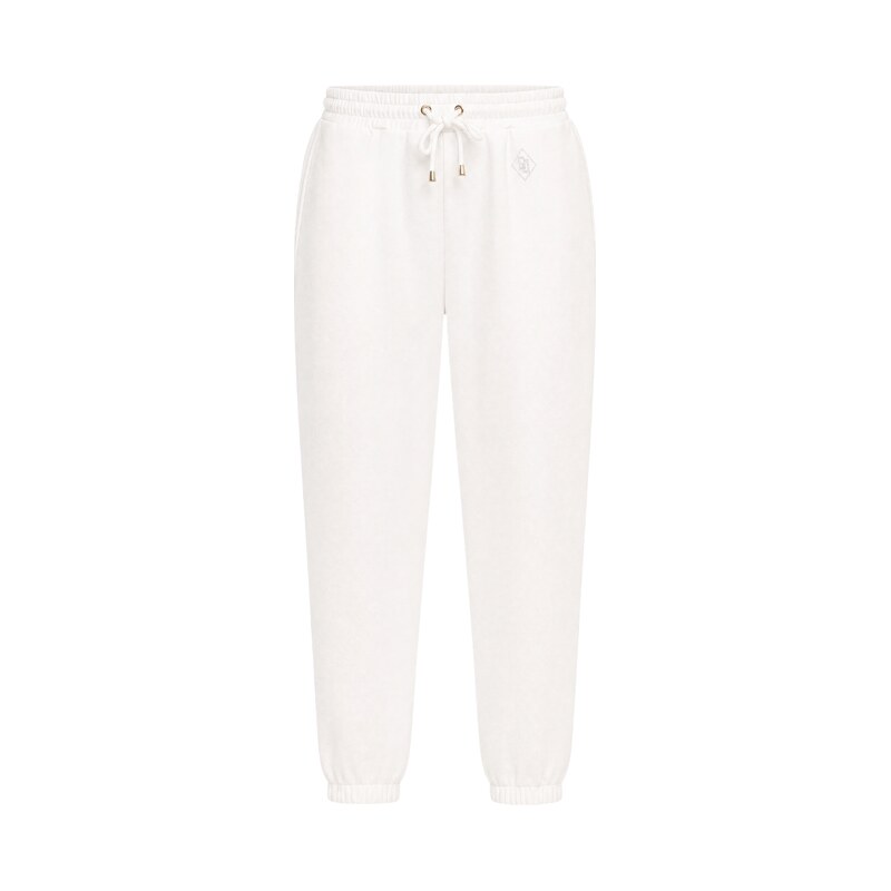 GAUDI Fleece White joggery