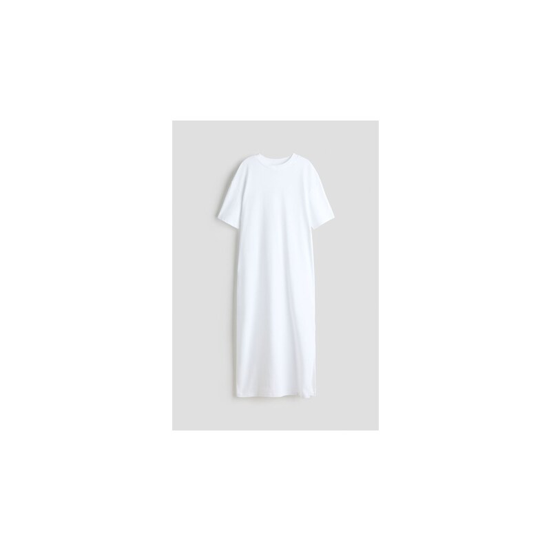 H&M - Šaty Cooling Loose Fit - White