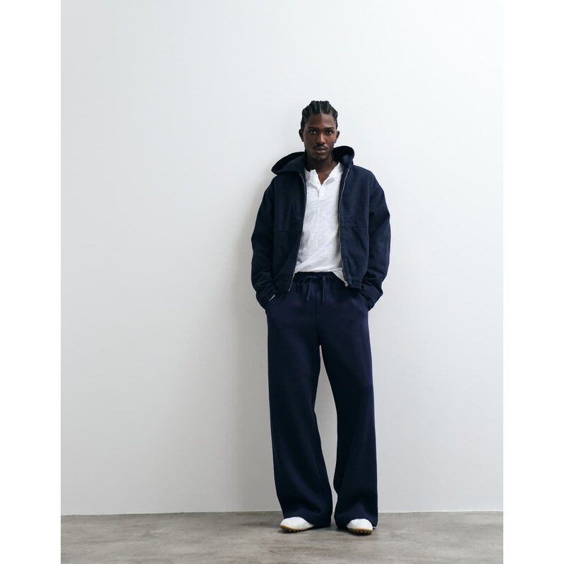 Cotton On super baggy track jogger in vintage navy co-ord