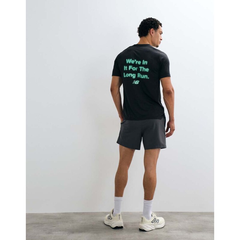 New Balance RC essential graphic t-shirt in black