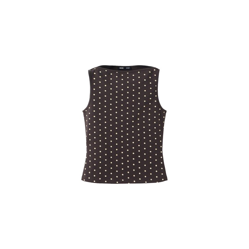 MANGO Top RPTOPIN hnědá