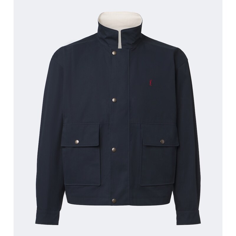 Saint Laurent Reversible cotton jacket