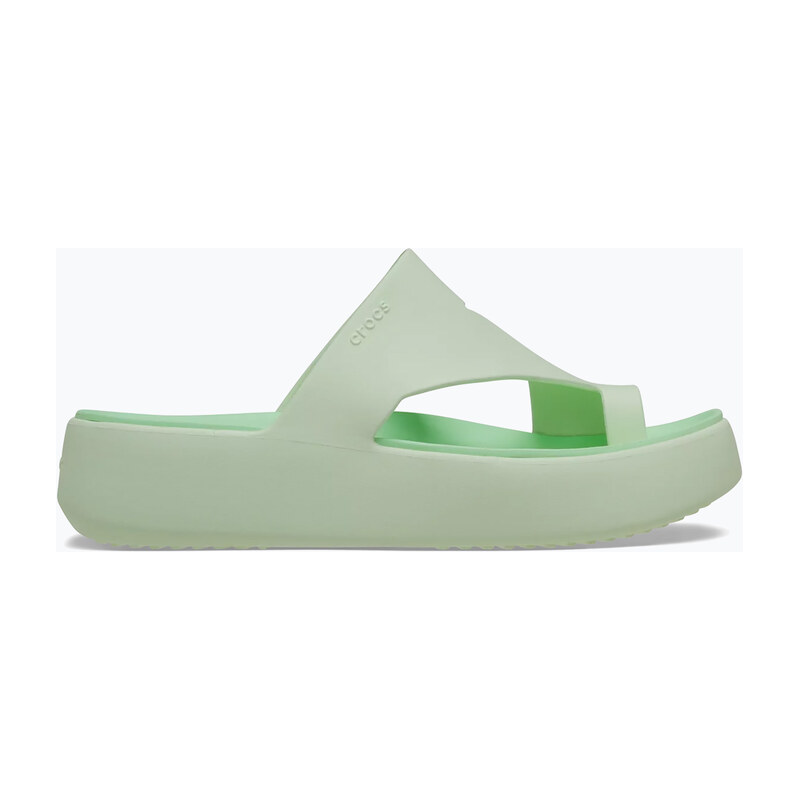 Dámské žabky Crocs Getaway Platform Toe Loop jade tint