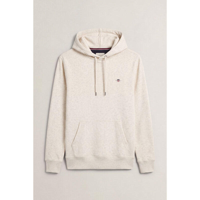 MIKINA GANT REG SHIELD HOODIE GLACIER MELANGE
