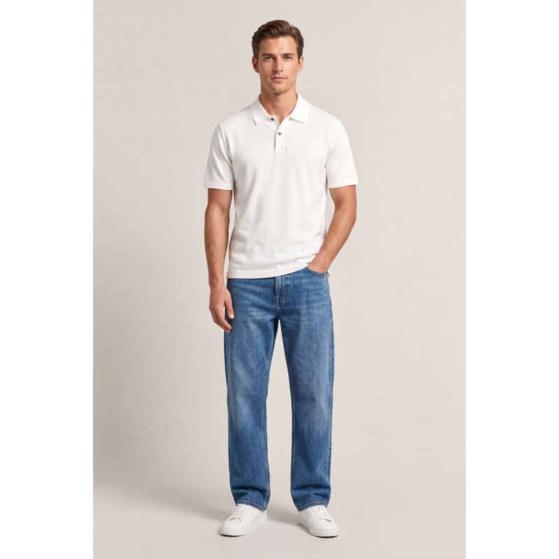 POLOKOŠILE GANT PIMA SS POLO EGGSHELL