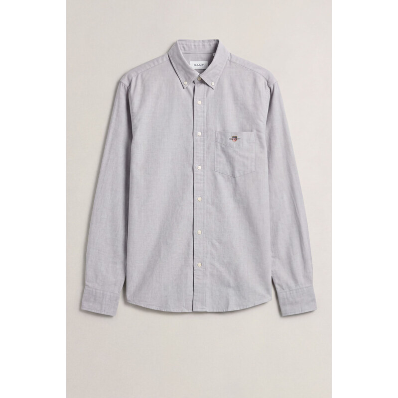 KOŠILE GANT REG CLASSIC OXFORD SHIRT FADED TAUPE