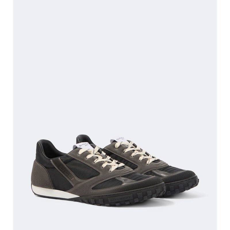 Givenchy Glide suede-trimmed sneakers