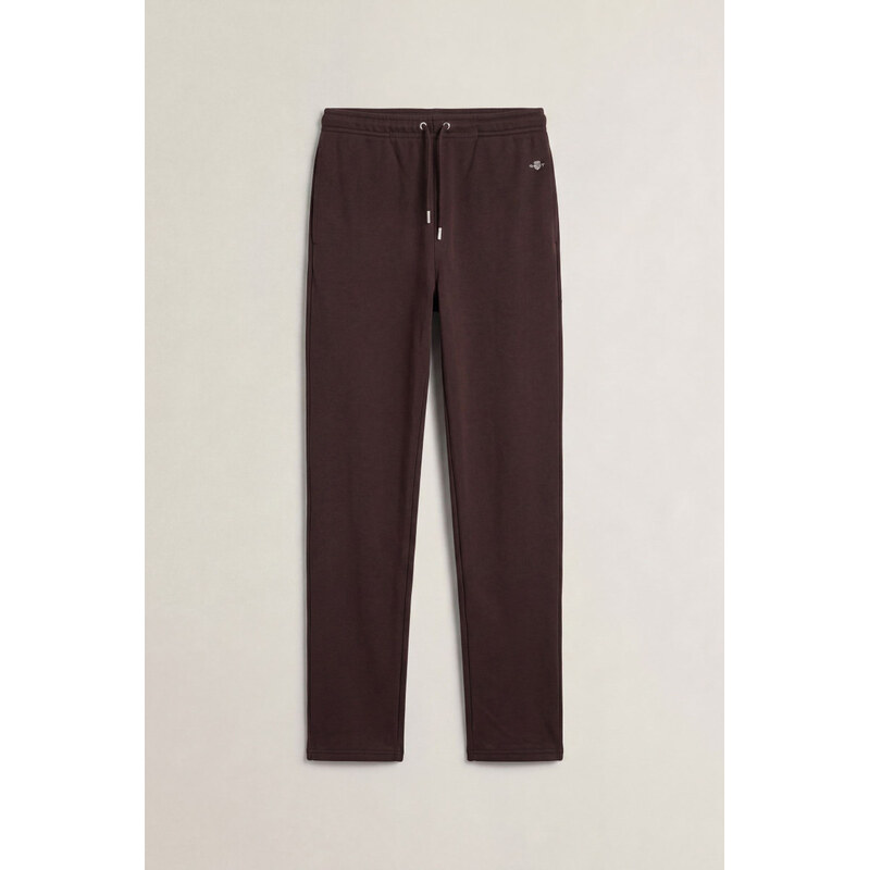 TEPLÁKY GANT REG SHIELD SWEATPANTS DEEP BROWN