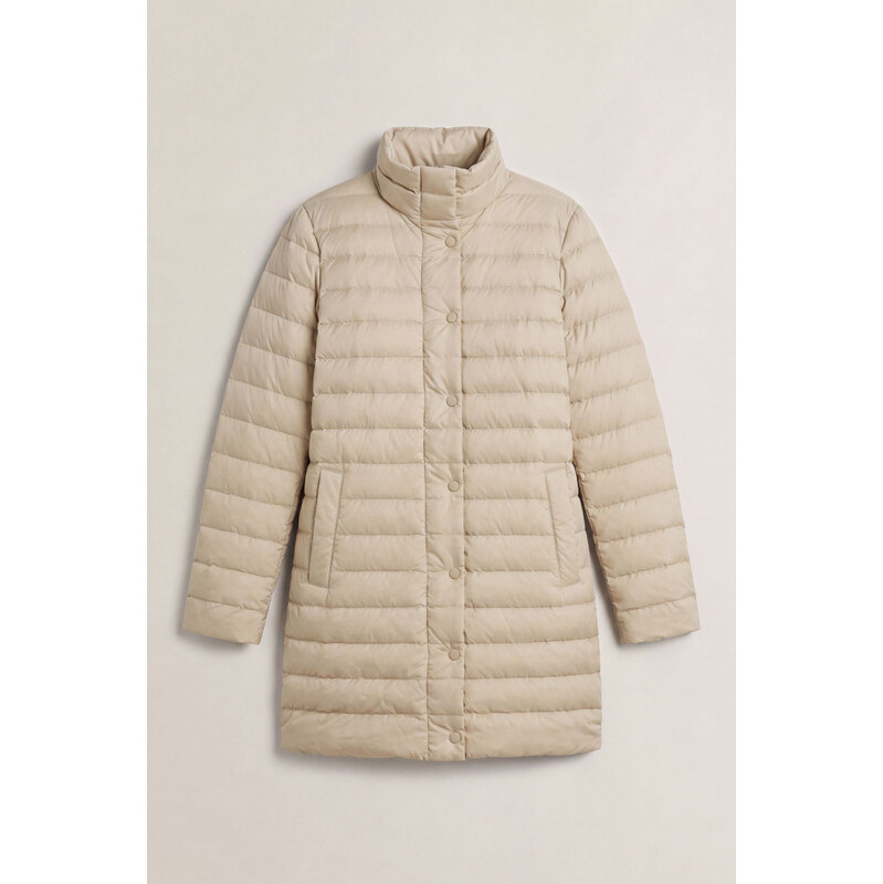 KABÁT GANT LIGHT DOWN COAT OAT BEIGE