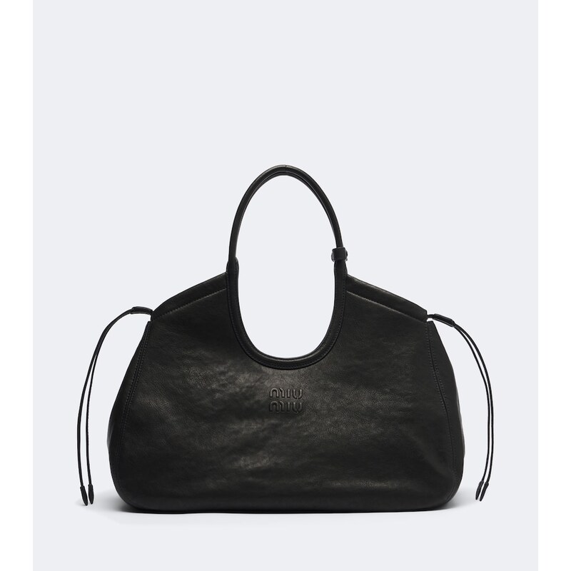 Miu Miu Ivy leather shoulder bag
