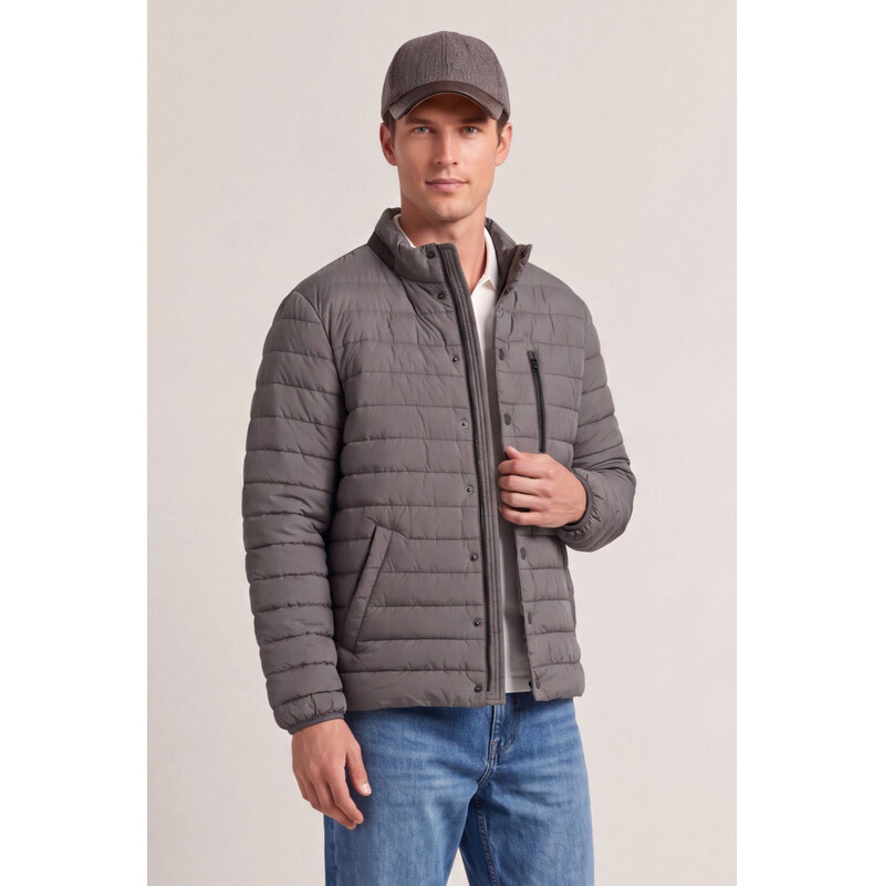 BUNDA GANT ULTRA LIGHT DOWN JACKET DUSKY ANTHRACITE