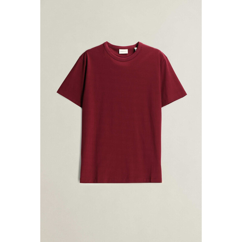 TRIČKO GANT PIMA T-SHIRT DEEP GRAPE WINE