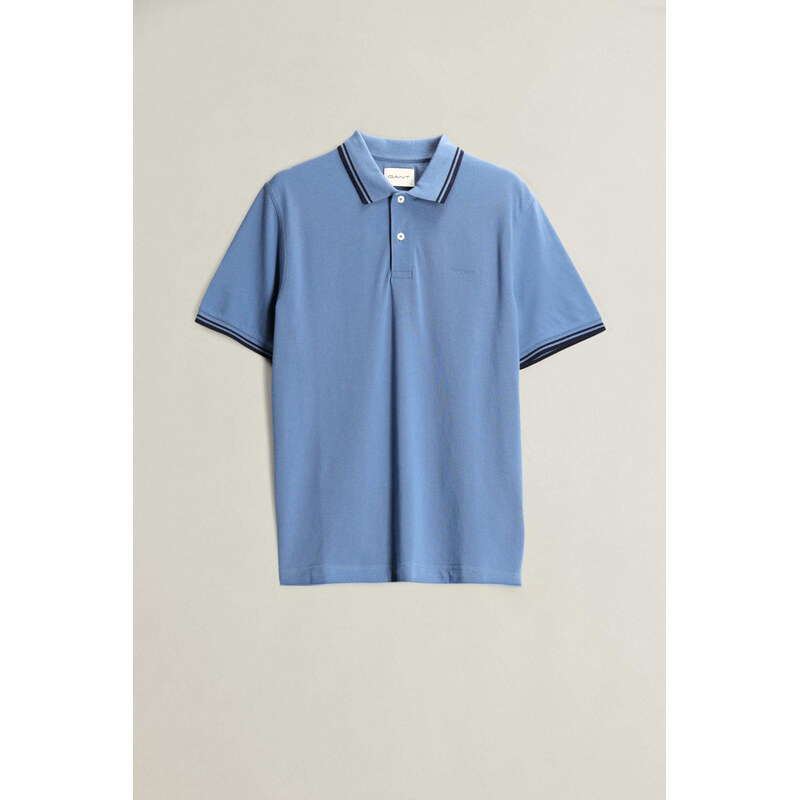 POLOKOŠILE GANT TIPPING SS POLO BLUE HORIZON