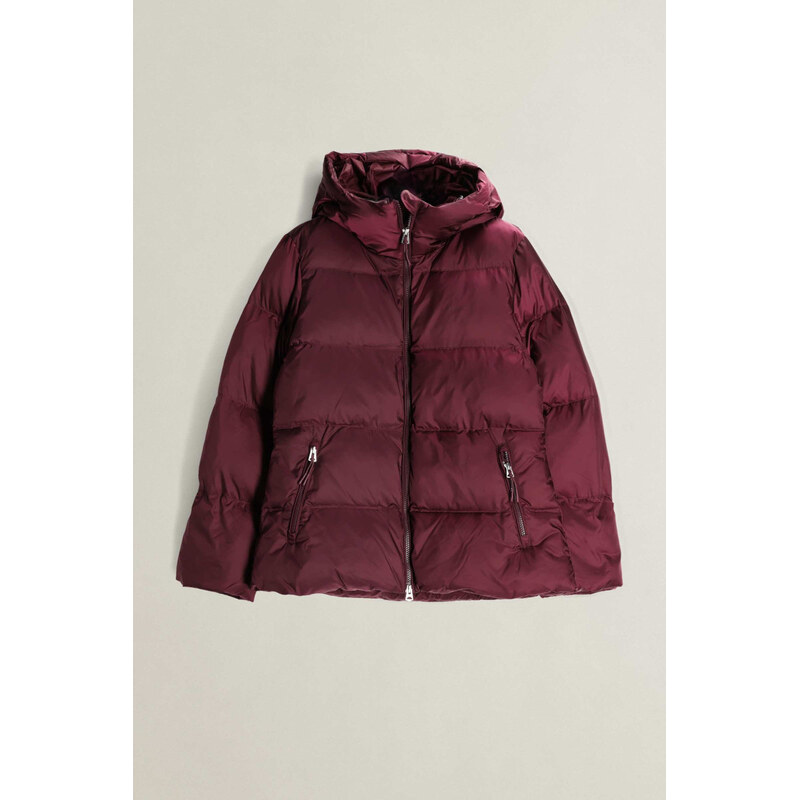 BUNDA GANT MID PADDED JACKET DARKENED WINE