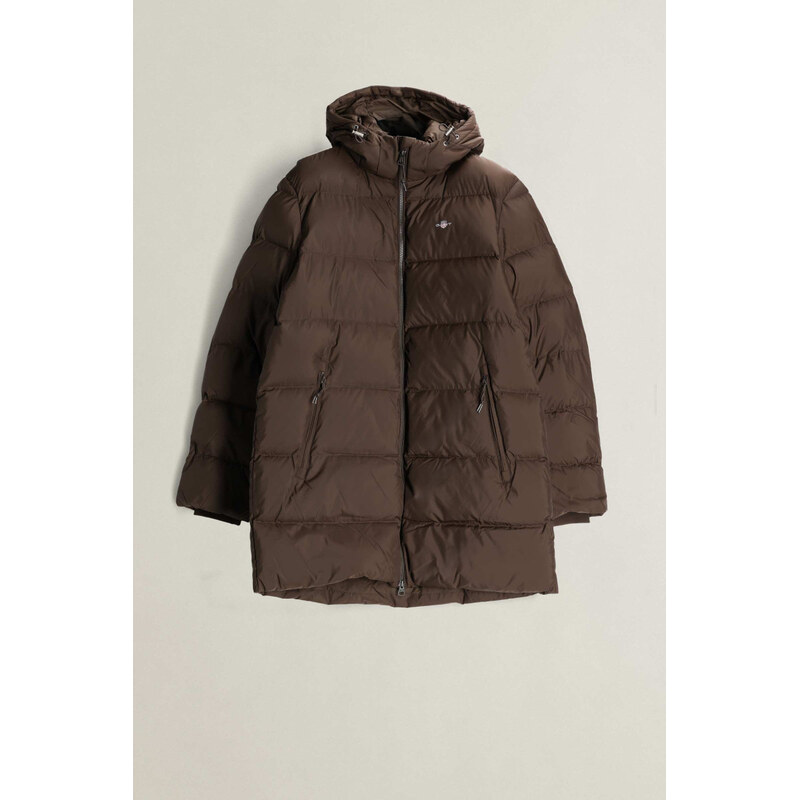 BUNDA GANT ACTIVE CLOUD MID LENGTH JACKET BLACK BROWN