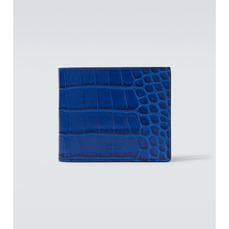Tom Ford Leopard-print leather wallet