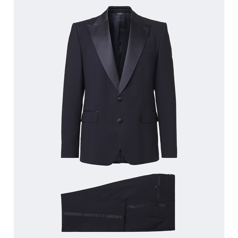 Dolce&Gabbana Wool and silk-blend tuxedo