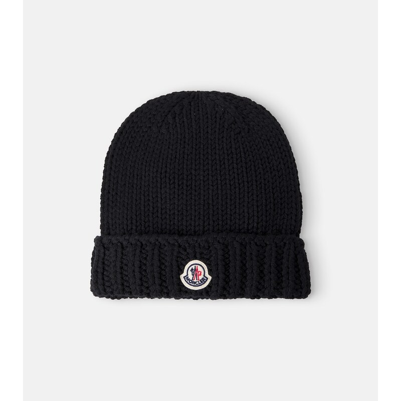 Moncler Enfant Virgin wool beanie