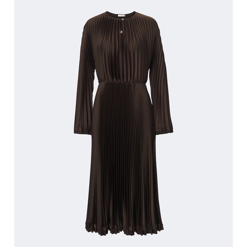 Vince Pleated midi dress