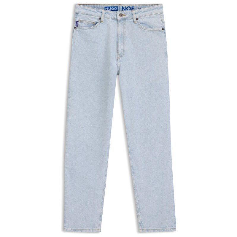 HUGO Mom jeans in aqua stretch denim