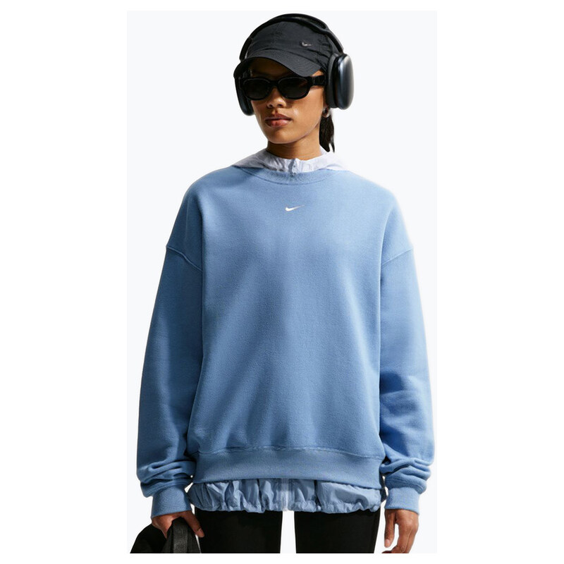 Dámská mikina Nike Studio Fleece Medium Weight work blue/sail