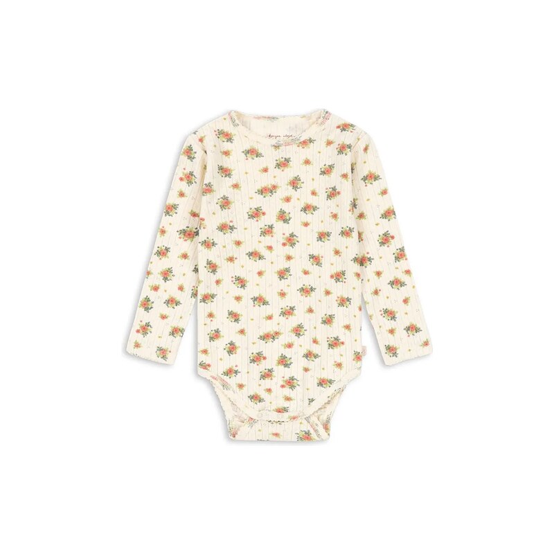 Konges Sløjd body dětské bavlněné MINNIE BODY GOTS