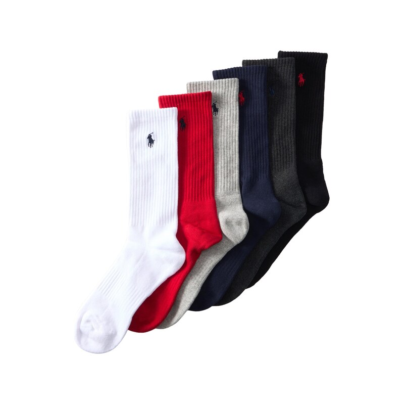 Polo Ralph Lauren Ponožky noční modrá / antracitová / šedý melír