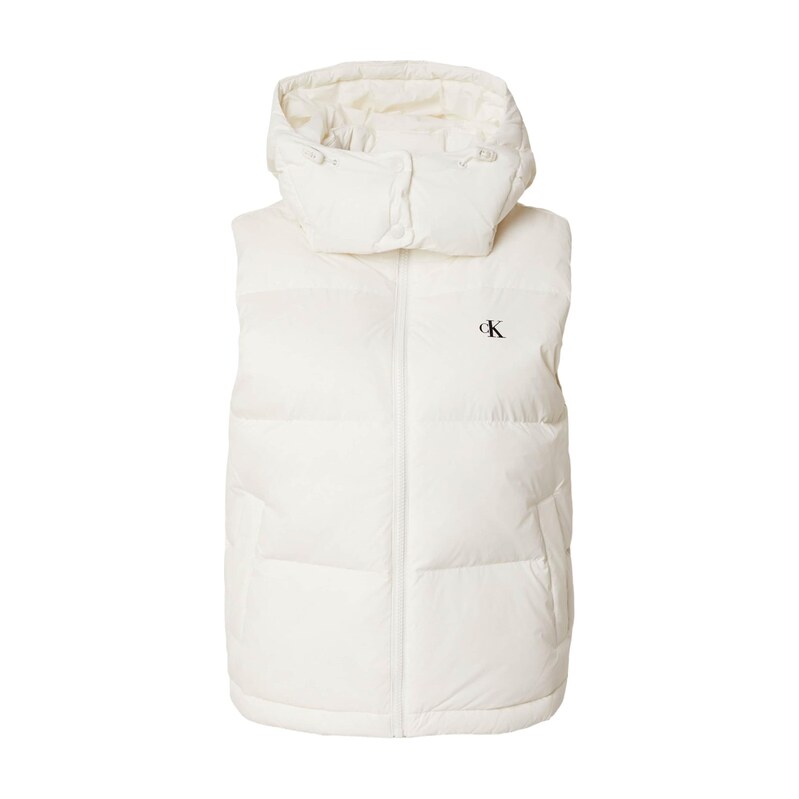 Calvin Klein Jeans Vesta Essential bílá