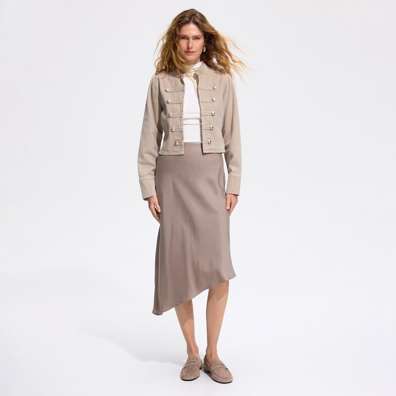 Reserved - LADIES` SKIRT - béžová