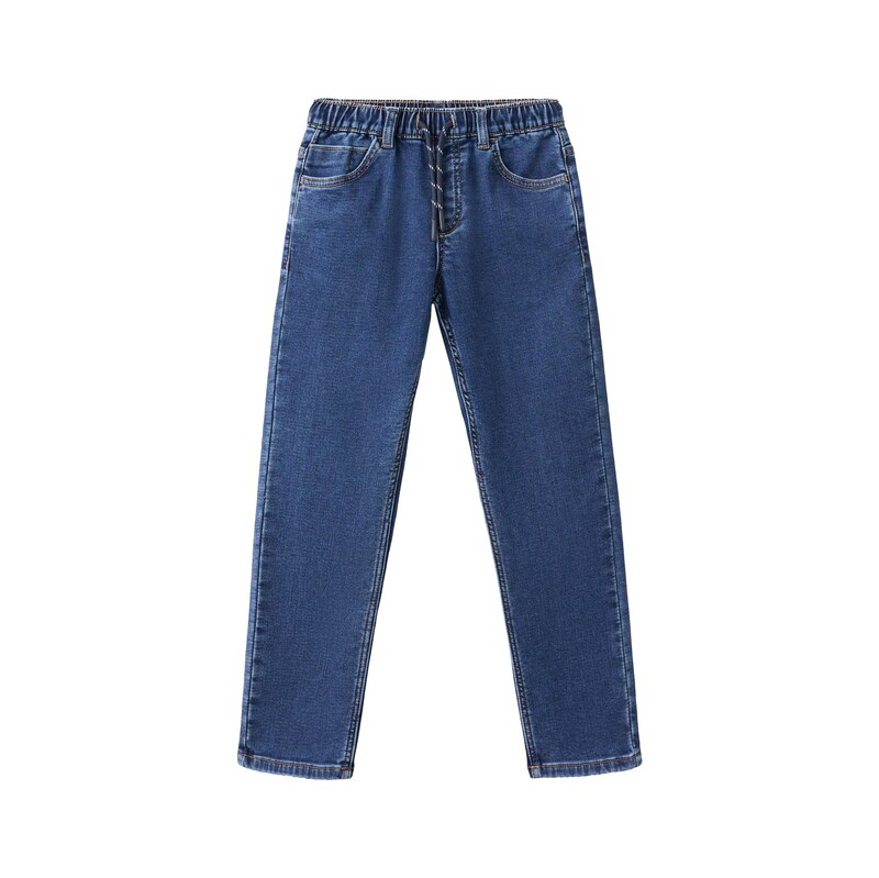 MANGO KIDS Džíny COMFY modrá