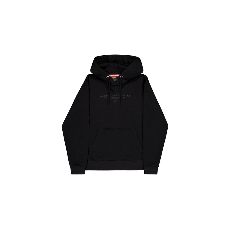 ALPHA INDUSTRIES Mikina DTM tmavě šedá / černá