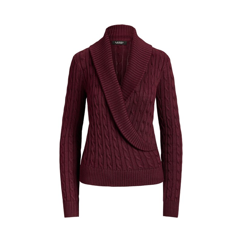 Lauren Ralph Lauren Svetr tmavě červená