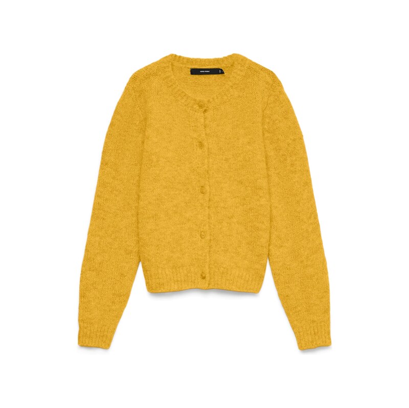 VERO MODA Kardigan VMNOVAH zlatě žlutá
