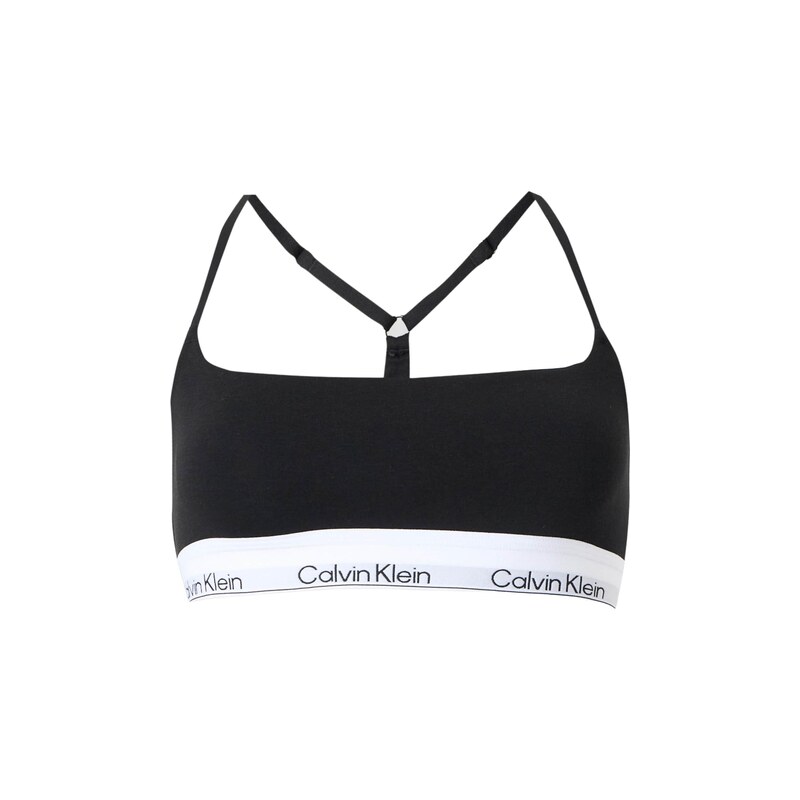Calvin Klein Underwear Podprsenka černá / bílá