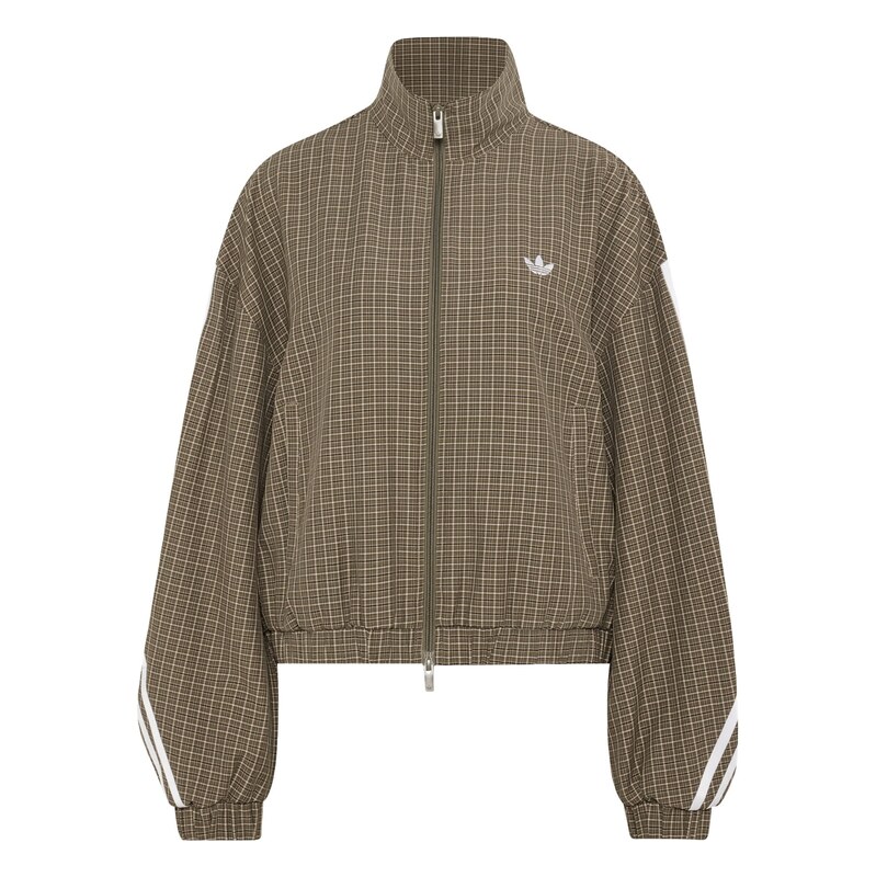 ADIDAS ORIGINALS Přechodná bunda hnědá / khaki / bílá