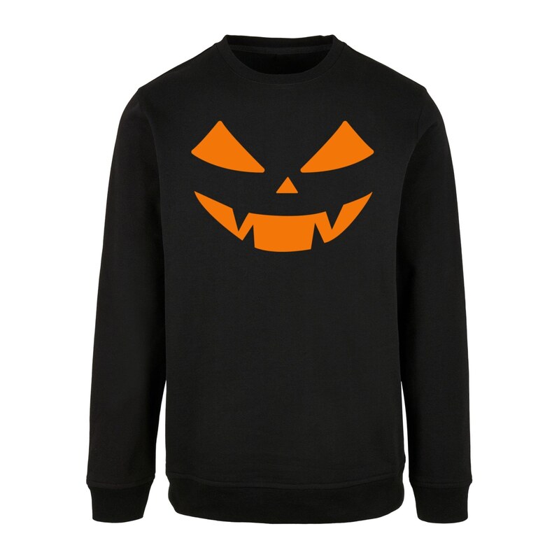 ABSOLUTE CULT Mikina Pumpkin Face oranžová / černá