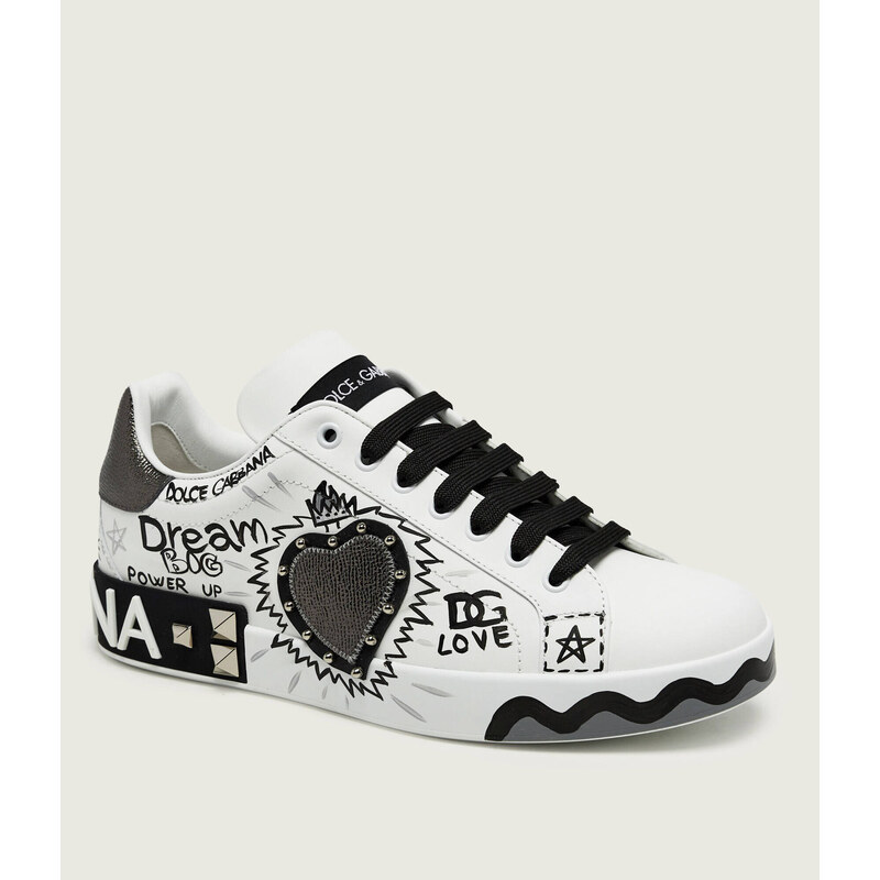 Dolce & Gabbana Kožené tenisky Portofino